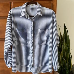 bleuh ciel button down shirt